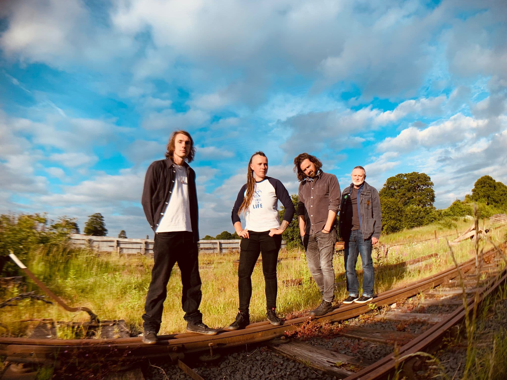 Rebel and the Banned live collage